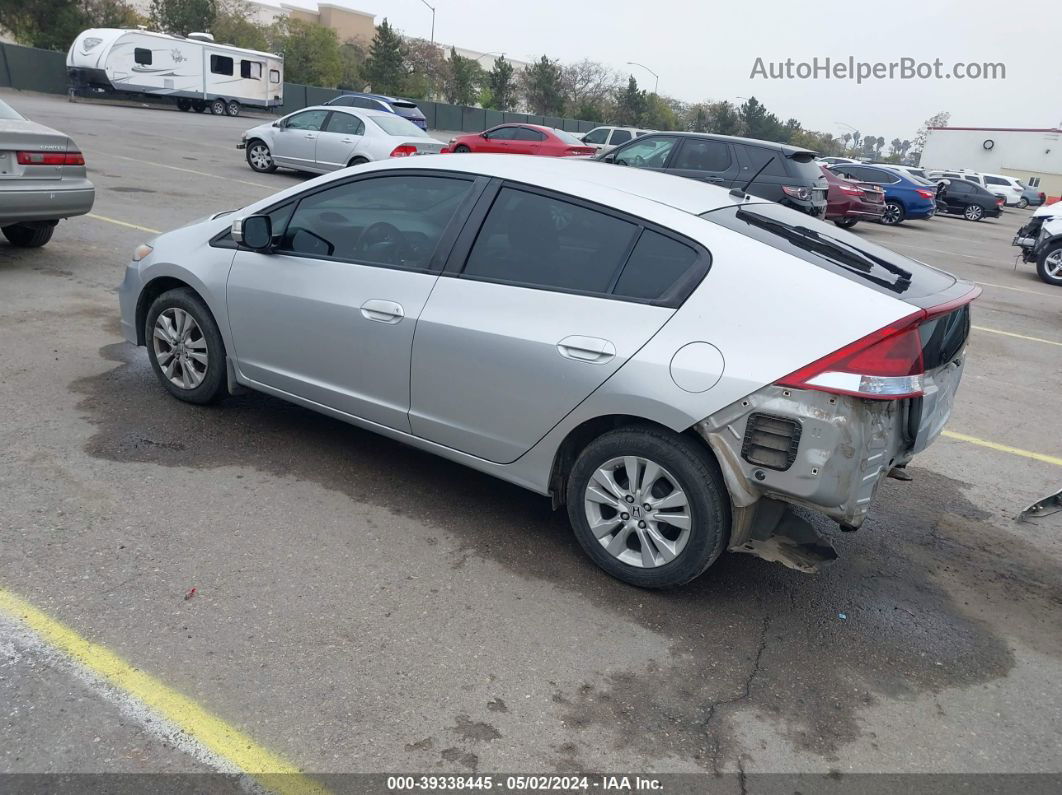 2012 Honda Insight Ex Серебряный vin: JHMZE2H75CS000816