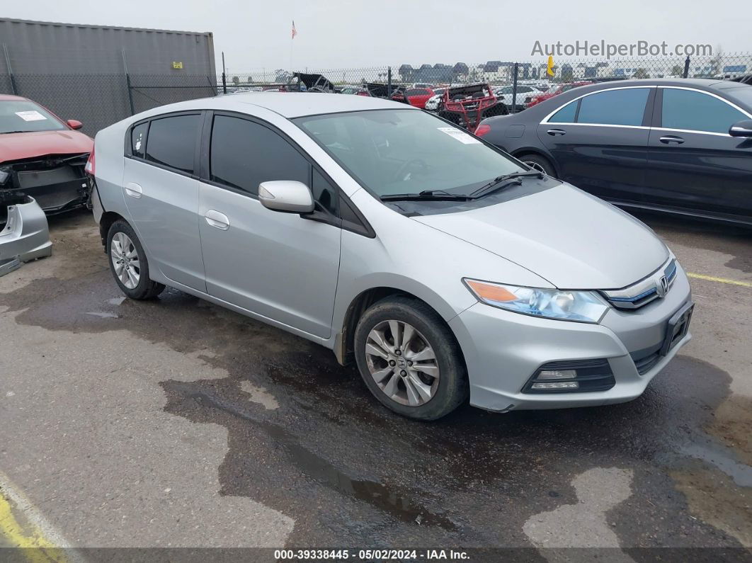 2012 Honda Insight Ex Серебряный vin: JHMZE2H75CS000816