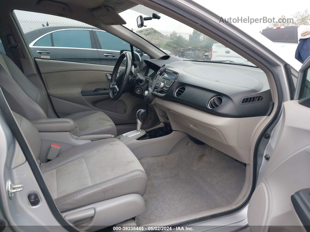 2012 Honda Insight Ex Серебряный vin: JHMZE2H75CS000816