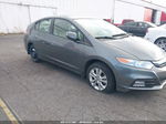 2012 Honda Insight Ex Серый vin: JHMZE2H75CS004736