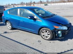 2012 Honda Insight Ex Blue vin: JHMZE2H77C8001109