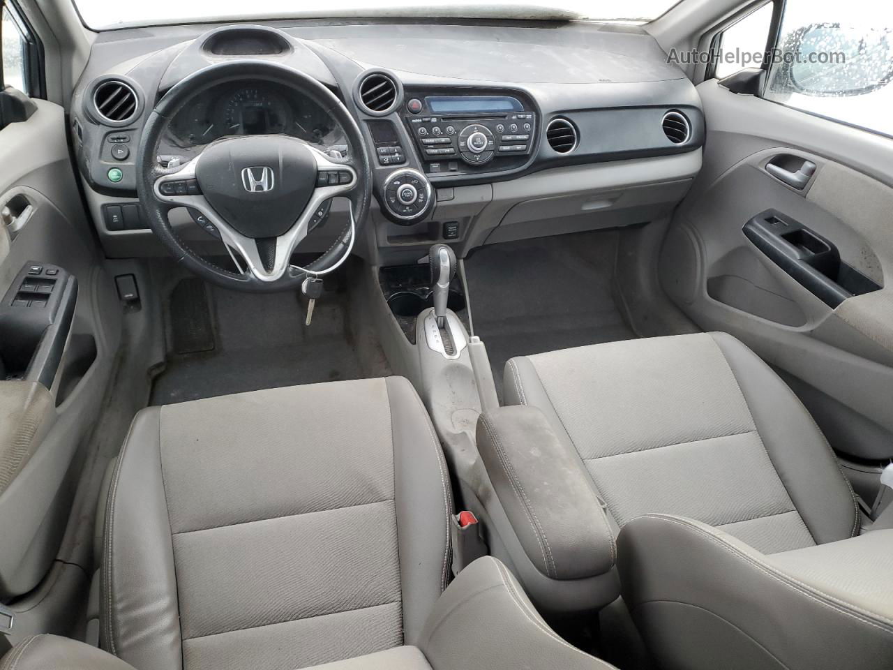 2012 Honda Insight Ex Серебряный vin: JHMZE2H77CS002650