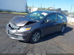 2012 Honda Insight Ex Серый vin: JHMZE2H77CS002969