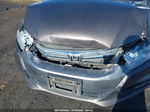 2012 Honda Insight Ex Серый vin: JHMZE2H77CS002969