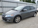 2012 Honda Insight Ex Gray vin: JHMZE2H77CS004608