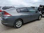 2012 Honda Insight Ex Gray vin: JHMZE2H77CS004608