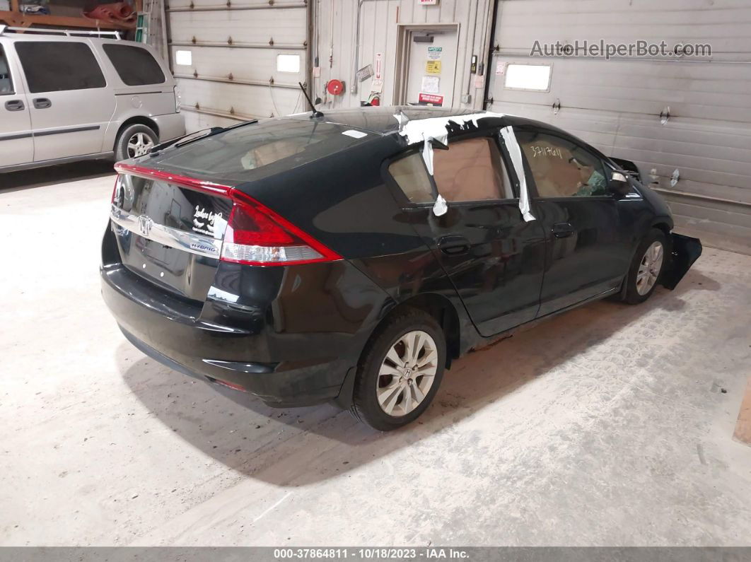 2012 Honda Insight Ex Black vin: JHMZE2H77CS005080