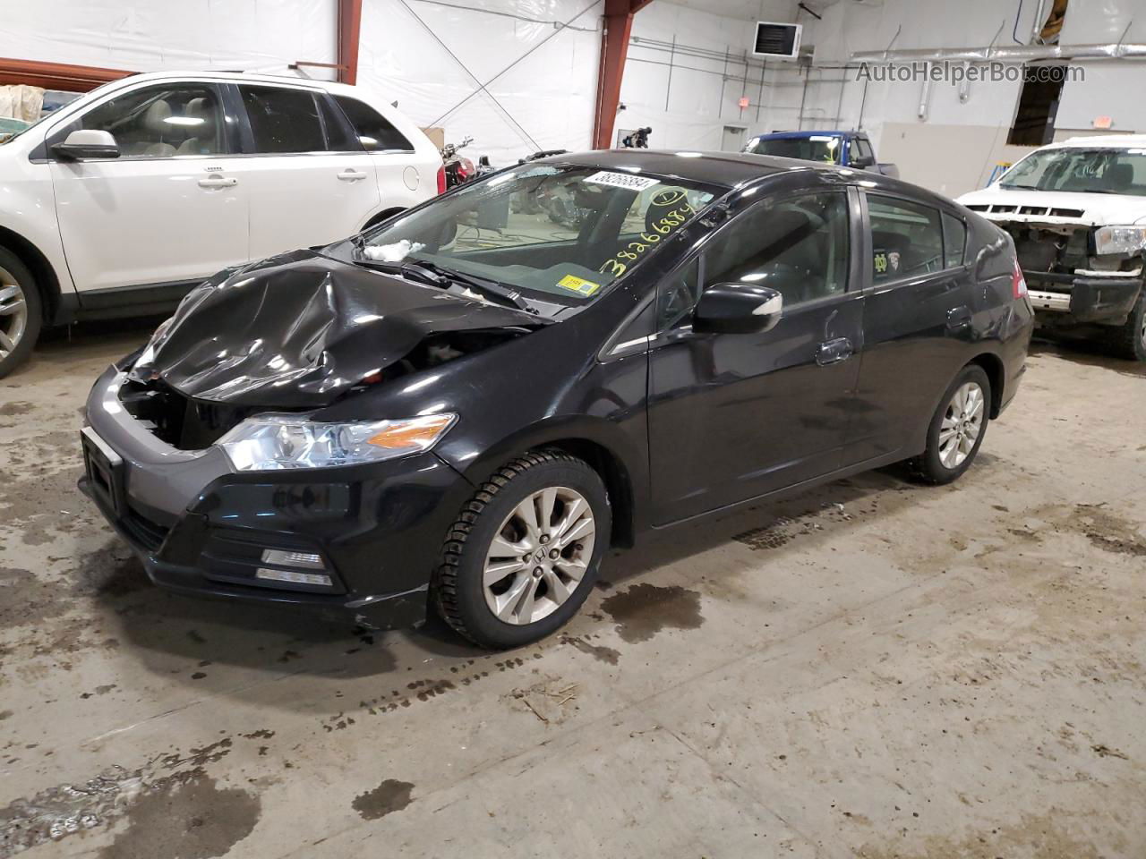 2012 Honda Insight Ex Black vin: JHMZE2H77CS005676