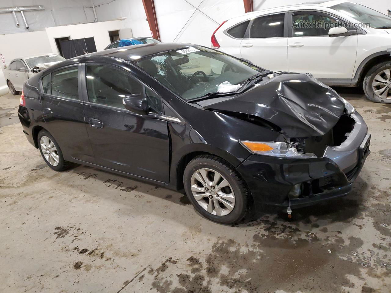 2012 Honda Insight Ex Black vin: JHMZE2H77CS005676