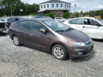 2012 Honda Insight Ex Brown vin: JHMZE2H77CS005774