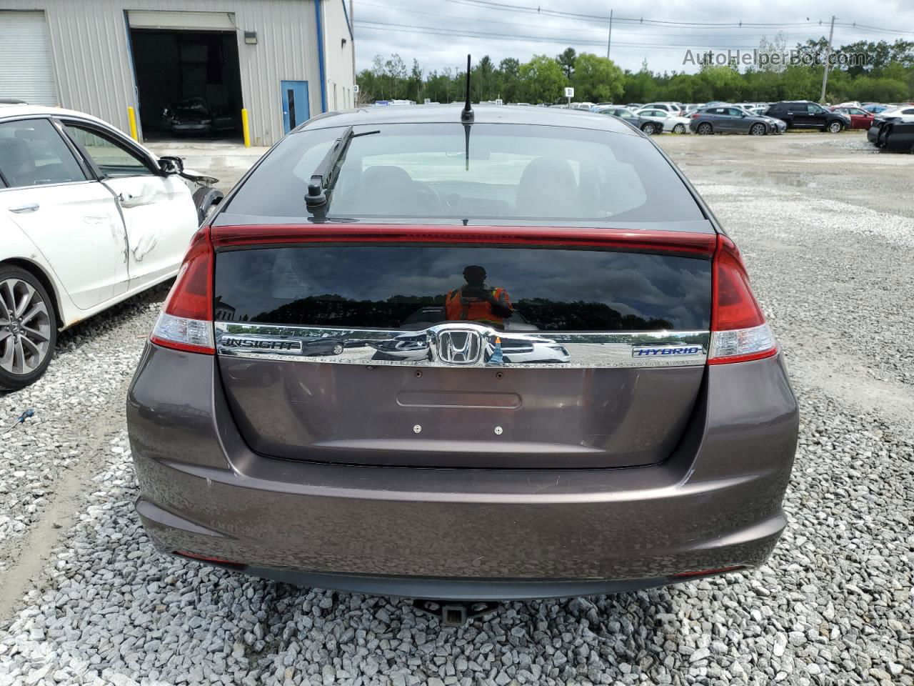 2012 Honda Insight Ex Brown vin: JHMZE2H77CS005774