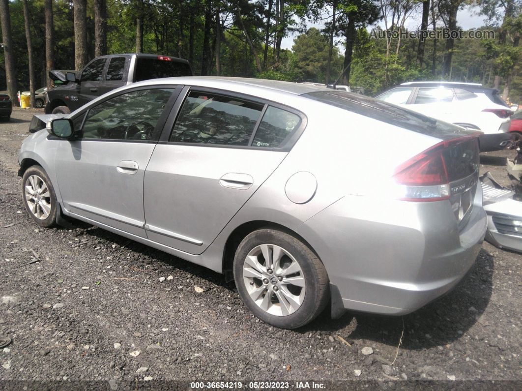 2012 Honda Insight Ex Silver vin: JHMZE2H78CS001118