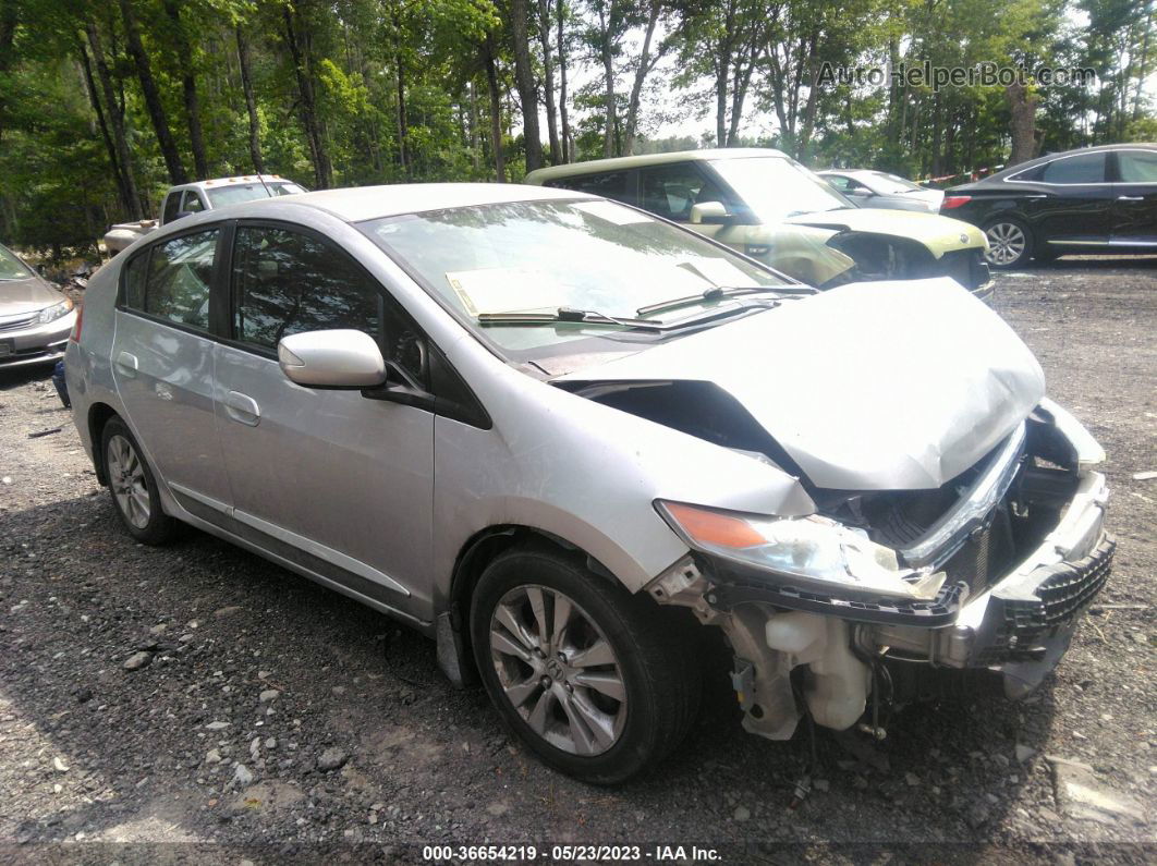 2012 Honda Insight Ex Silver vin: JHMZE2H78CS001118