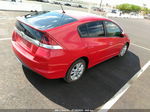 2012 Honda Insight Ex Red vin: JHMZE2H78CS001524