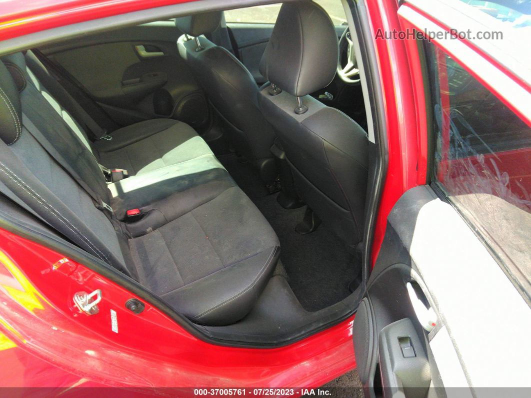 2012 Honda Insight Ex Red vin: JHMZE2H78CS001524