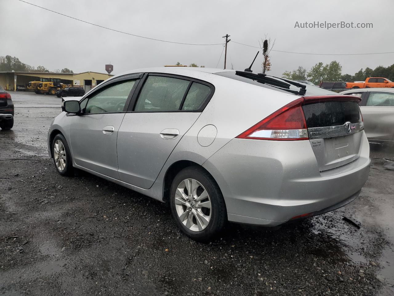 2012 Honda Insight Ex Серебряный vin: JHMZE2H78CS001930