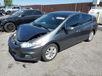 2012 Honda Insight Ex Gray vin: JHMZE2H78CS002060