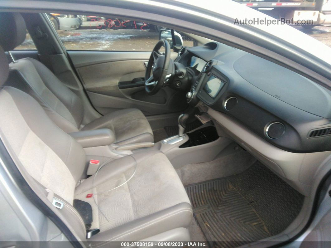 2012 Honda Insight Ex Серебряный vin: JHMZE2H79CS001175