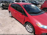 2012 Honda Insight Ex Red vin: JHMZE2H79CS001533