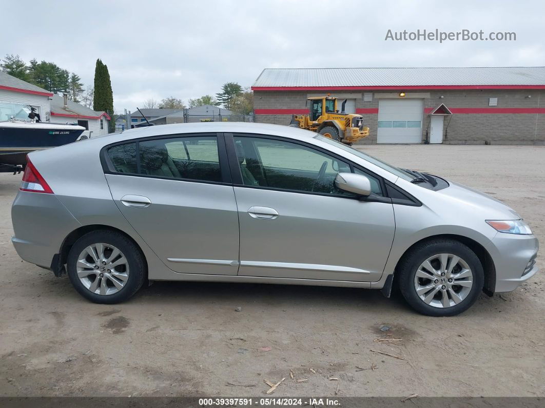 2012 Honda Insight Ex Silver vin: JHMZE2H79CS002729