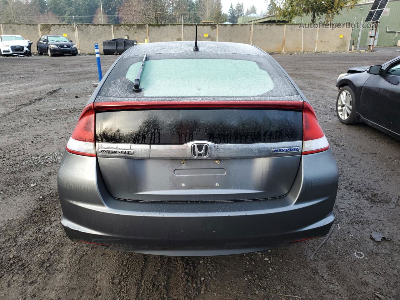 2012 Honda Insight Ex Silver vin: JHMZE2H79CS003721