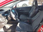 2012 Honda Insight Ex Red vin: JHMZE2H7XCS000181