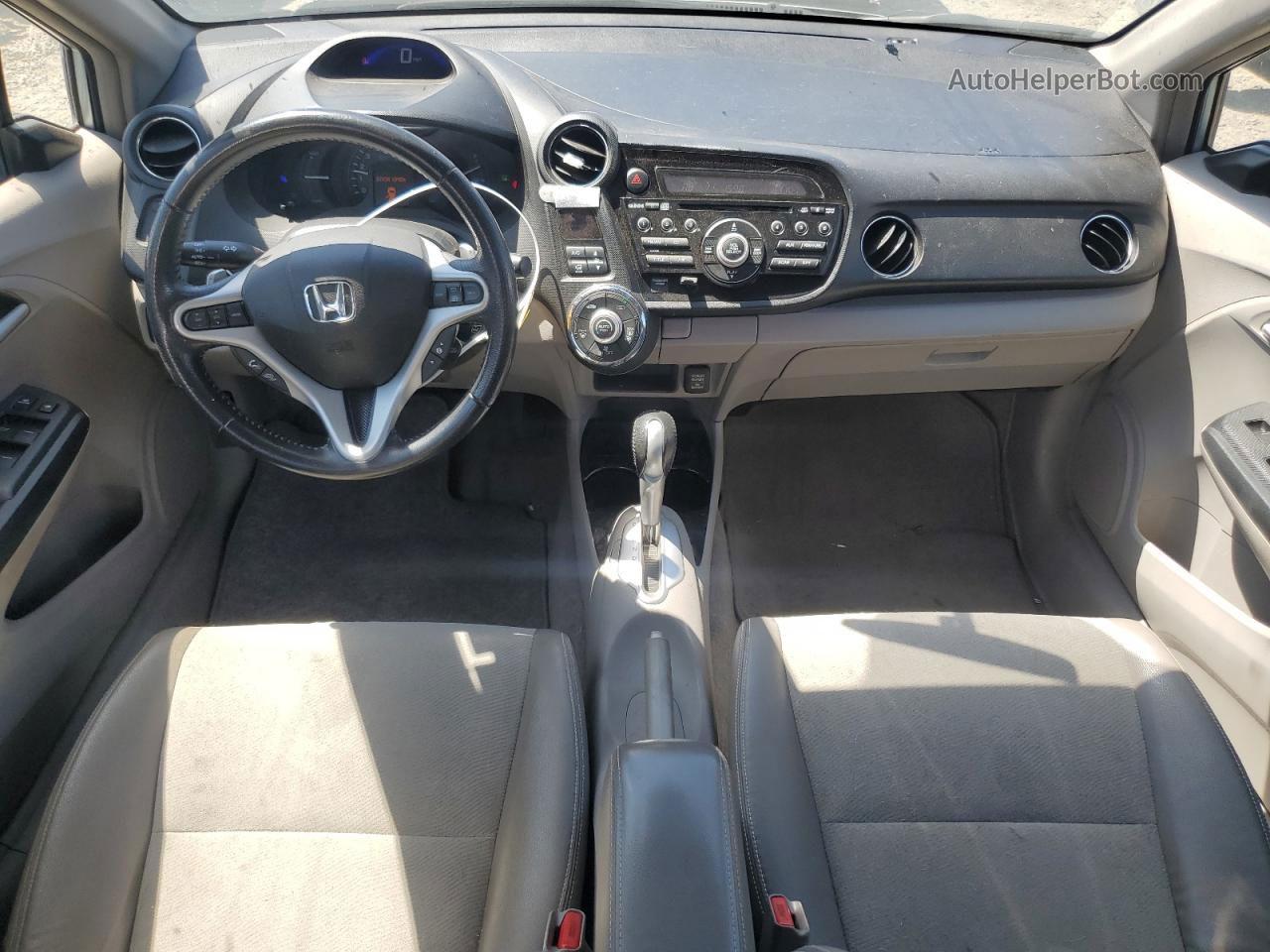 2012 Honda Insight Ex Серебряный vin: JHMZE2H7XCS003114