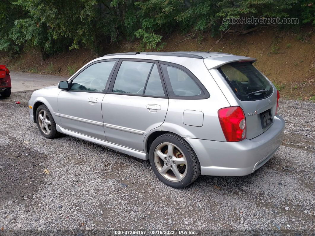 2002 Mazda Protege5   Silver vin: JM1BJ245021484210