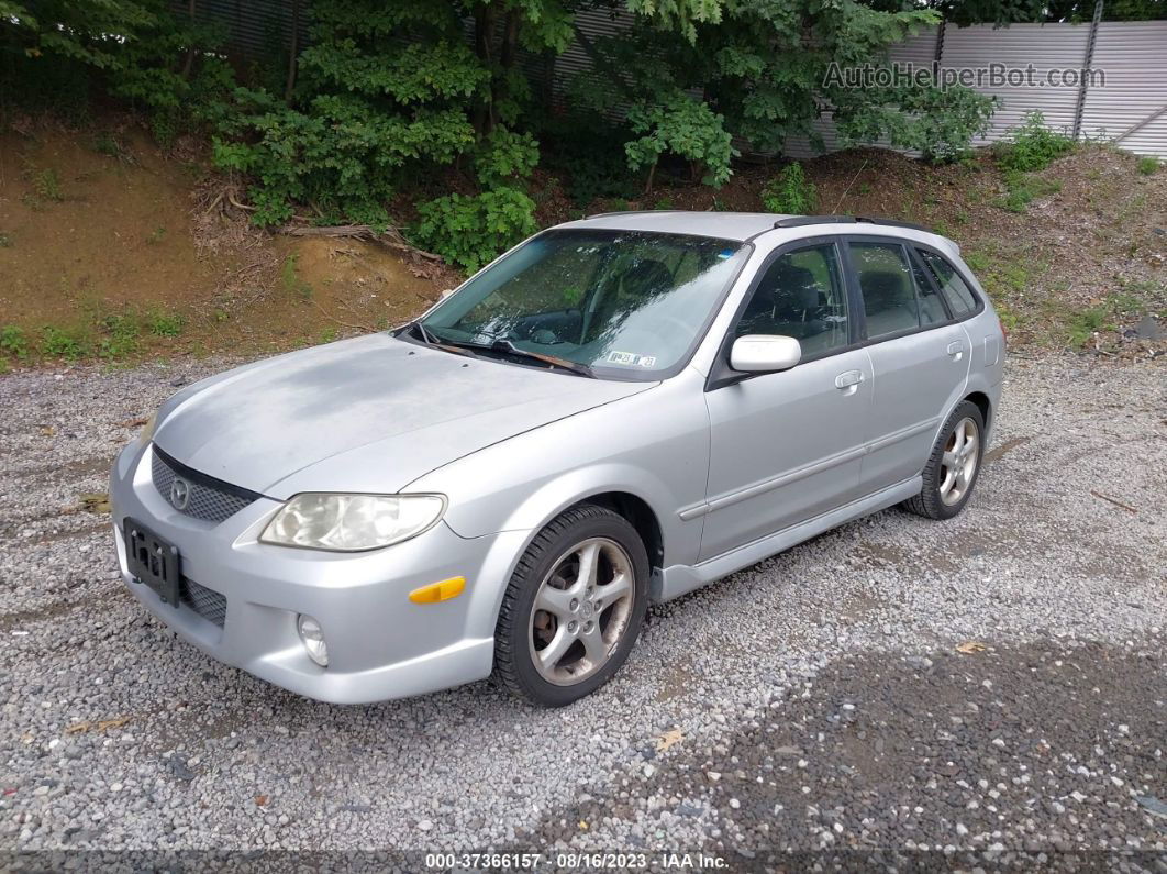 2002 Mazda Protege5   Silver vin: JM1BJ245021484210