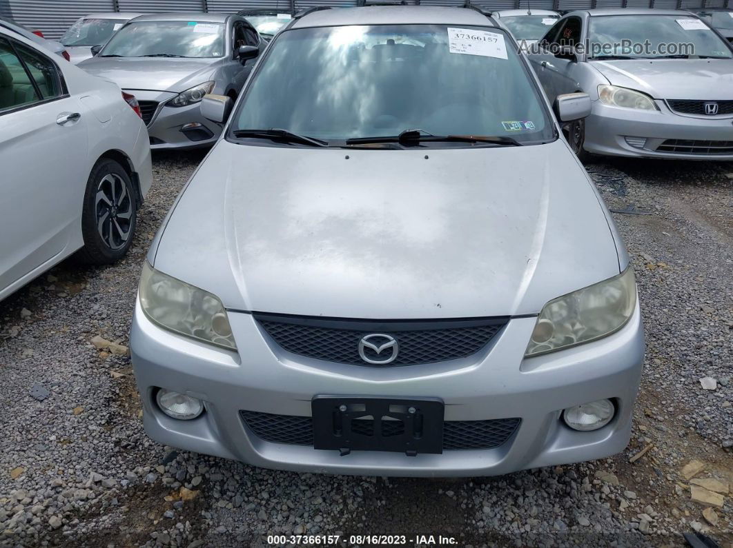 2002 Mazda Protege5   Silver vin: JM1BJ245021484210