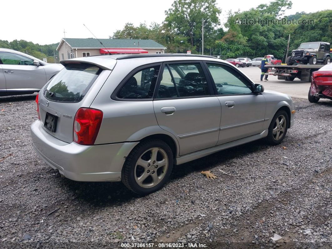 2002 Mazda Protege5   Silver vin: JM1BJ245021484210