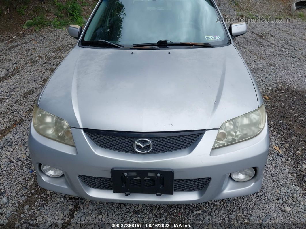 2002 Mazda Protege5   Silver vin: JM1BJ245021484210