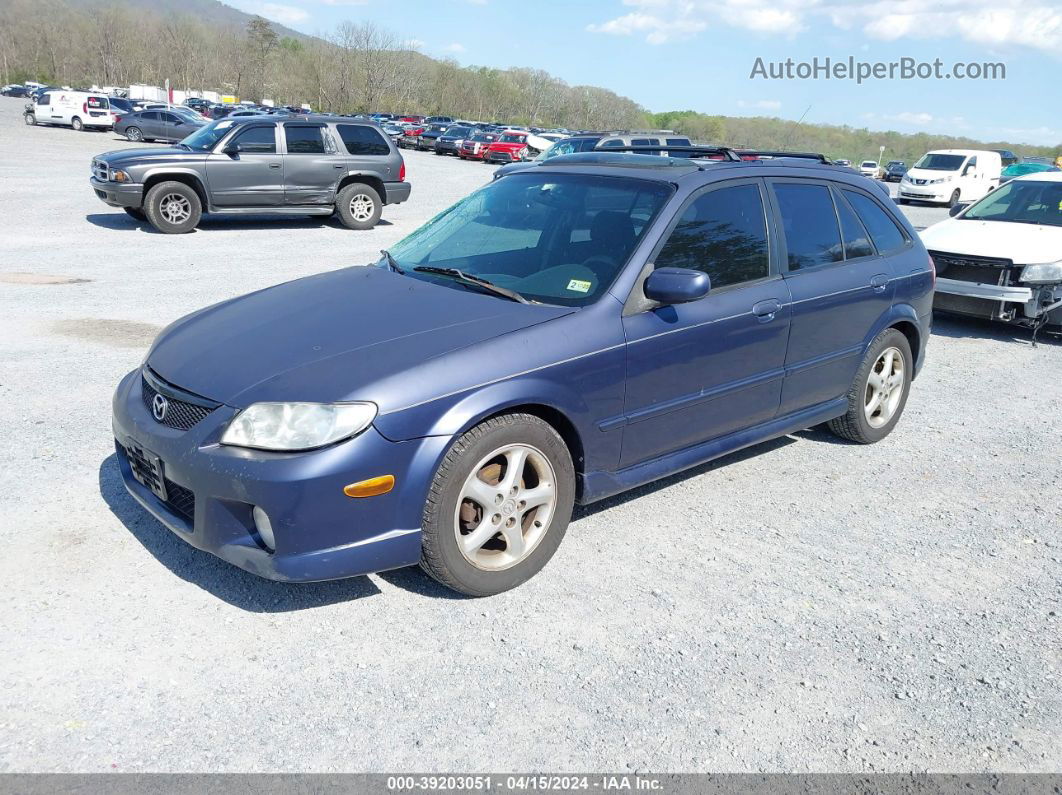 2002 Mazda Protege5   Blue vin: JM1BJ245021492176