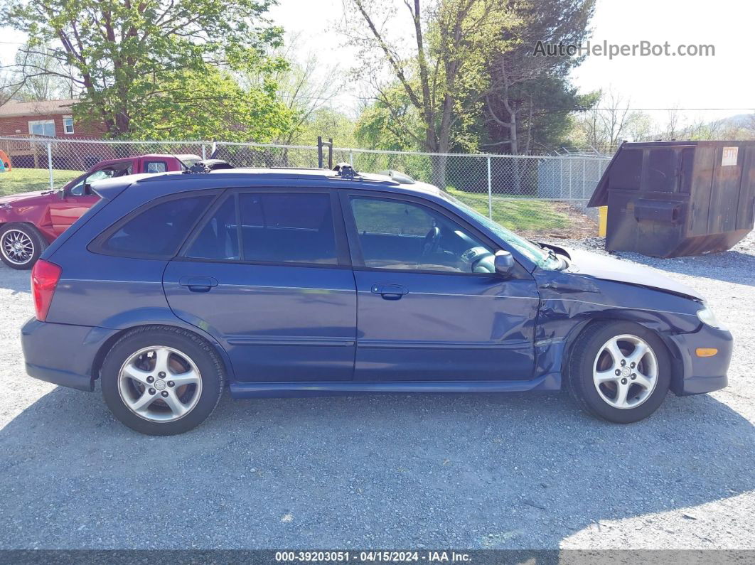 2002 Mazda Protege5   Blue vin: JM1BJ245021492176