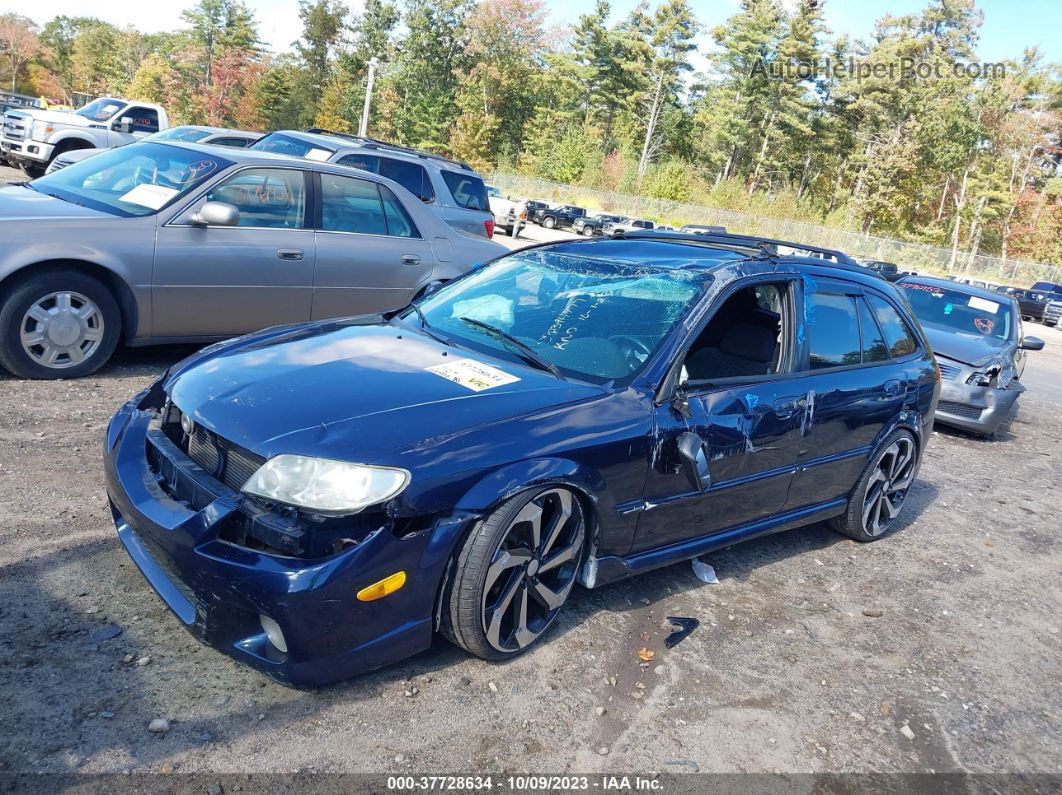 2002 Mazda Protege5   Blue vin: JM1BJ245021533387