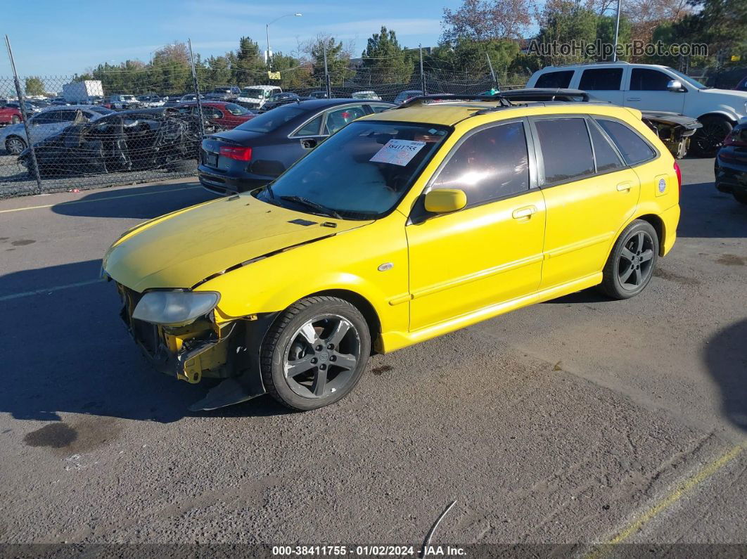 2002 Mazda Protege5 Base (a4)/base (m5) Yellow vin: JM1BJ245021626412