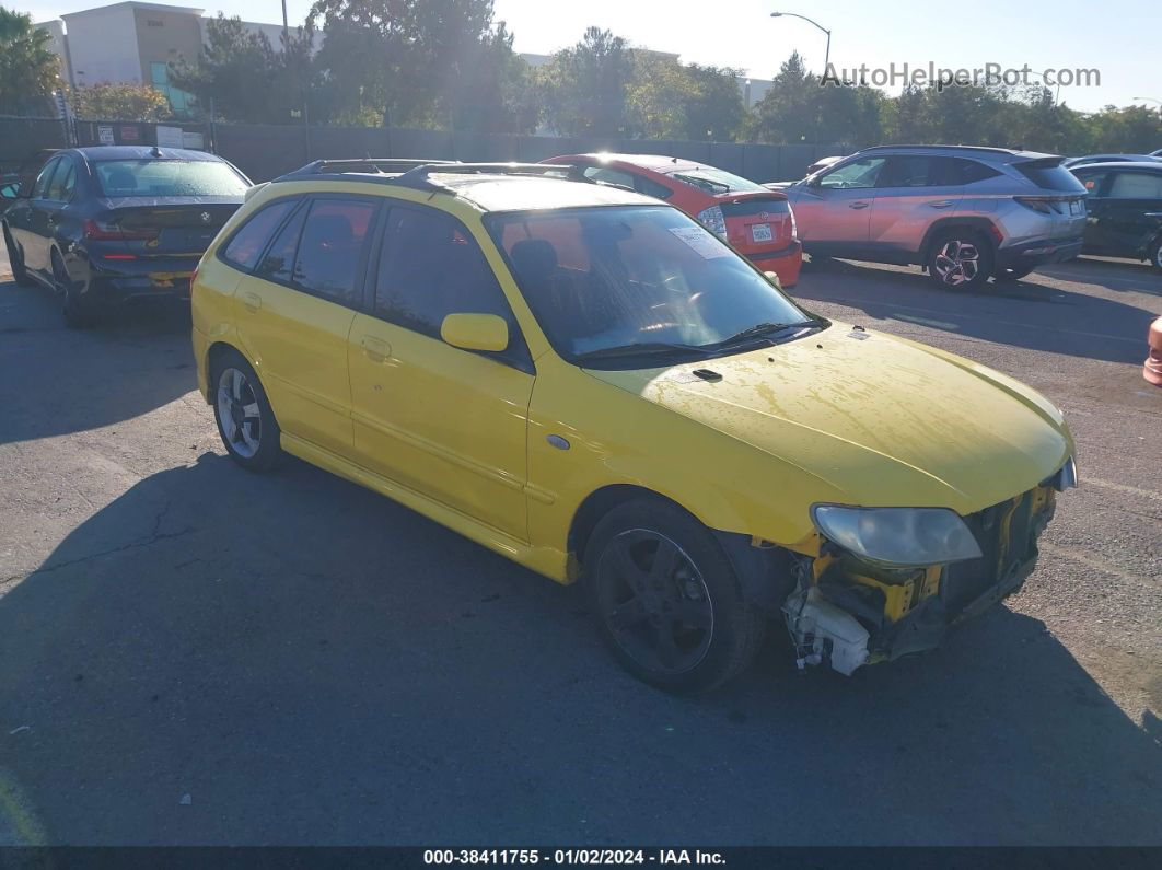 2002 Mazda Protege5 Base (a4)/base (m5) Yellow vin: JM1BJ245021626412