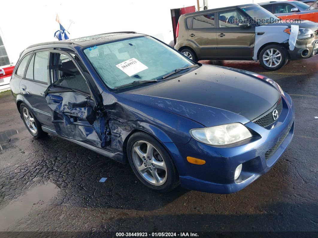 2002 Mazda Protege5 Base (a4)/base (m5) Blue vin: JM1BJ245221503470