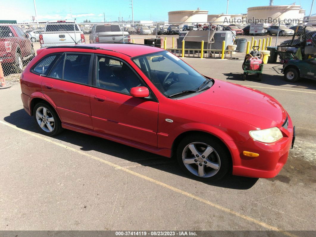 2002 Mazda Protege5   Red vin: JM1BJ245221623026