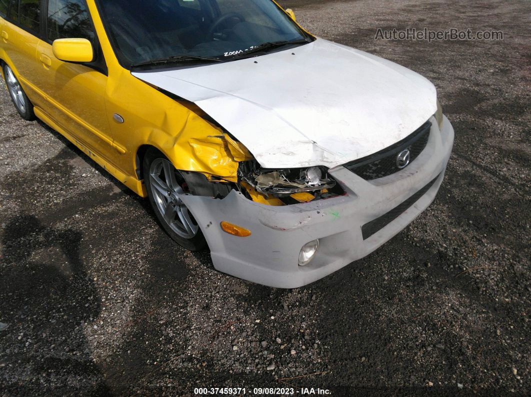 2002 Mazda Protege5   Yellow vin: JM1BJ245221625214