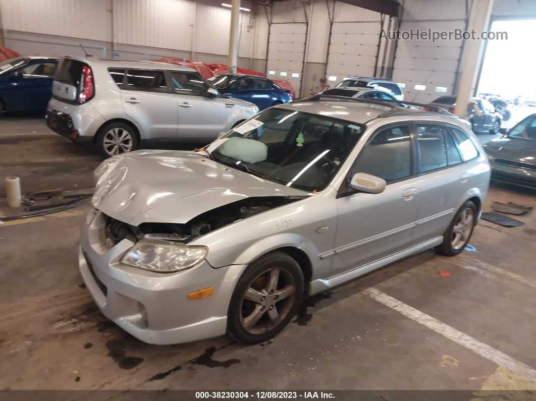 2002 Mazda Protege5 Base A4/base M5 Silver vin: JM1BJ245321606655