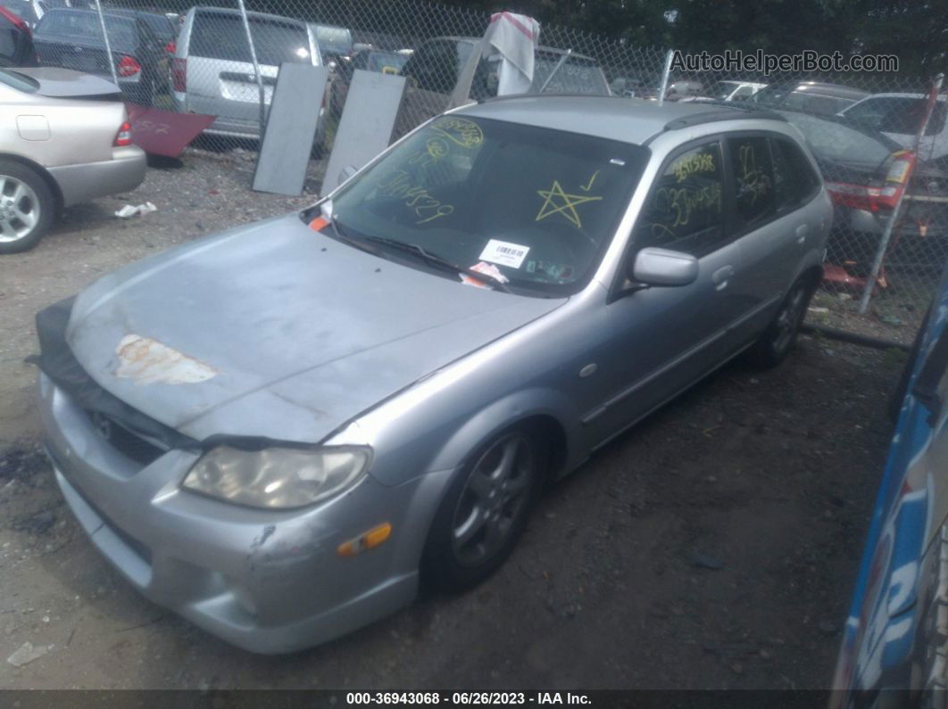 2002 Mazda Protege5   Gray vin: JM1BJ245321615467