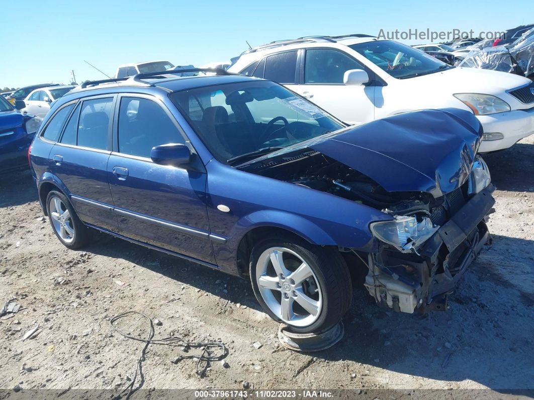 2002 Mazda Protege5 Base (a4)/base (m5) Blue vin: JM1BJ245321621706