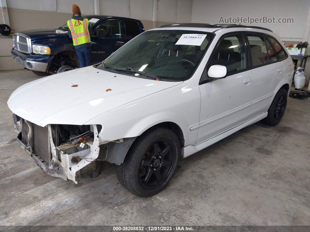 2002 Mazda Protege5 Base (a4)/base (m5) White vin: JM1BJ245421530976