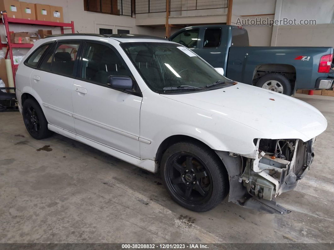 2002 Mazda Protege5 Base (a4)/base (m5) White vin: JM1BJ245421530976