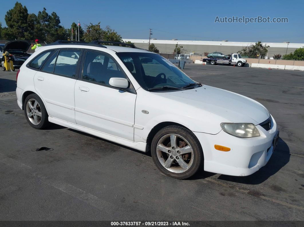 2002 Mazda Protege5   White vin: JM1BJ245421614330