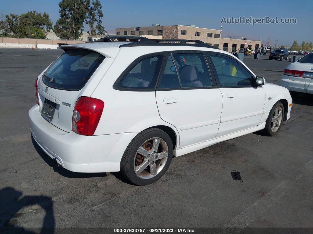 2002 Mazda Protege5   White vin: JM1BJ245421614330