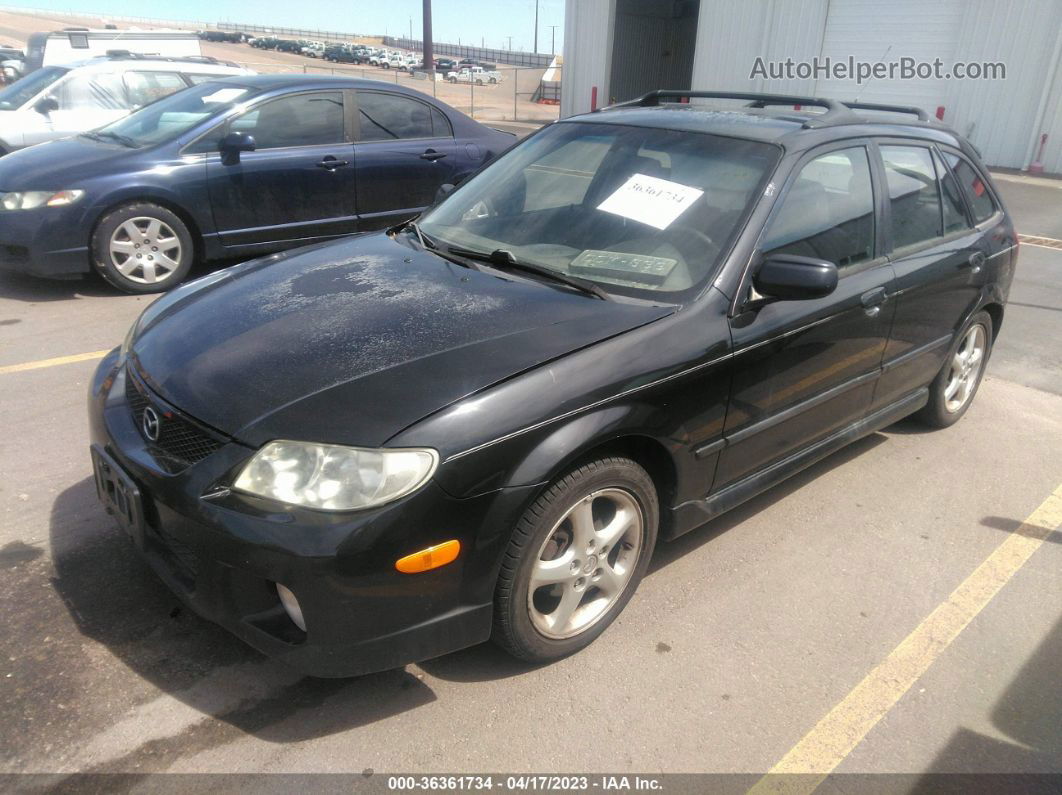 2002 Mazda Protege5   Black vin: JM1BJ245521499995