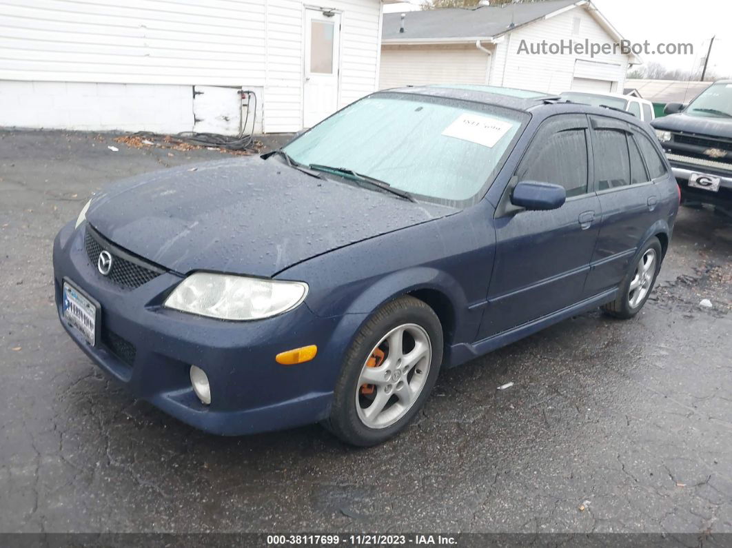 2002 Mazda Protege5 Base (a4)/base (m5) Blue vin: JM1BJ245521553165