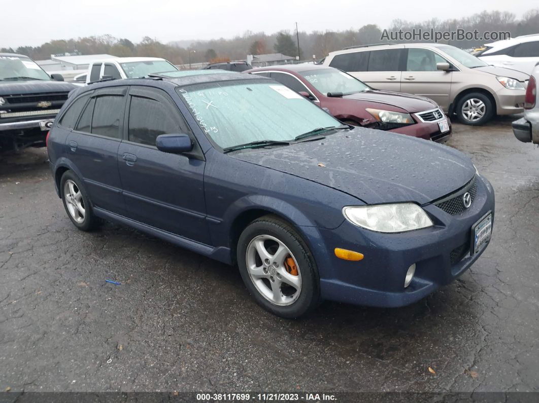 2002 Mazda Protege5 Base (a4)/base (m5) Blue vin: JM1BJ245521553165